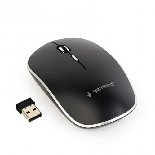 Gembird MOUSE USB OPTICAL WRL/BLACK MUSW-4B-01