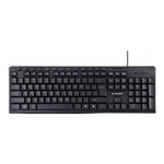 Gembird KEYBOARD MULTIMEDIA USB ENG/BLACK KB-UM-107