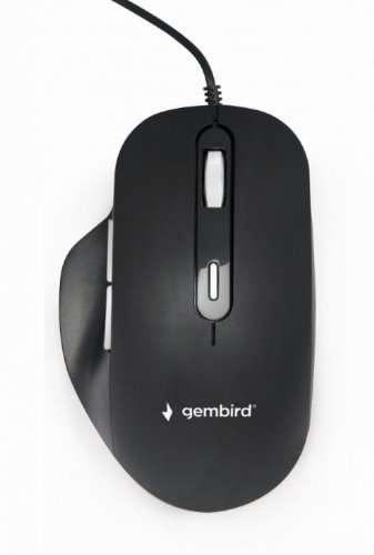 Gembird MOUSE USB OPTICAL/BLACK MUS-6B-02