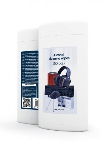 Gembird CLEANING WIPES 50PCS/CK-AWW50-01