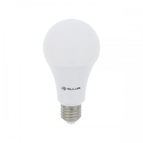 Tellur WiFi Smart Bulb E27, 10W White/Warm, Dimmer