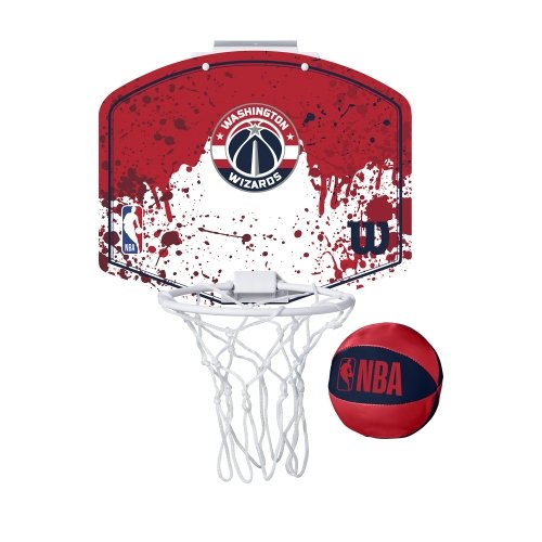 Nba_wilson basketball Basketbola groza komplekts NBA MINI-HOOP  WAS WIZARDS