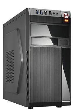 Case|GOLDEN TIGER|Baltimore 530|MiniTower|Not included|MicroATX|Colour Black|BALTIMORE5302USB2+2USB3