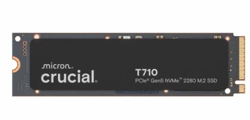 SSD|CRUCIAL|T710|1TB|M.2|PCIe Gen5|NVMe|Write speed 13700 MBytes/sec|Read speed 14900 MBytes/sec|TBW 600 TB|CT1000T710SSD8