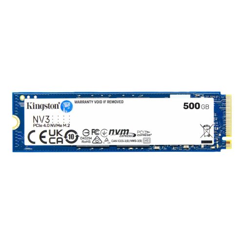 Kingston 500GB NV3 M.2 2280 PCIe 4.0 SSD