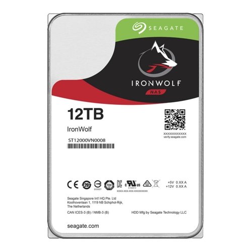 Seagate NAS HDD 12TB IronWolf