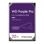 Western digital HDD SATA 22TB 6GB/S 512MB/PURPLE WD221PURP WDC