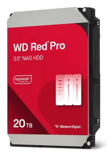 Western digital WD Red Pro 20TB 3.5inch SATA NAS HDD