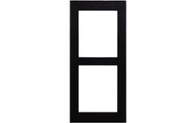 2N ENTRY PANEL 2 MODULE SURF./FRAME BK IP VERSO 9155022B