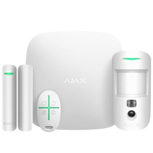 Ajax ALARM SECURITY STARTERKIT CAM/WHITE 38172