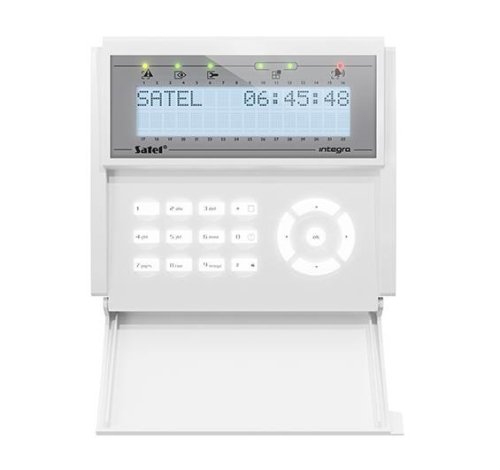 Satel KEYPAD LCD /INTEGRA WHITE/INT-KLCD-W