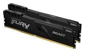 Kingston MEMORY DIMM 16GB PC25600 DDR4/KIT2 KF432C16BBK2/16