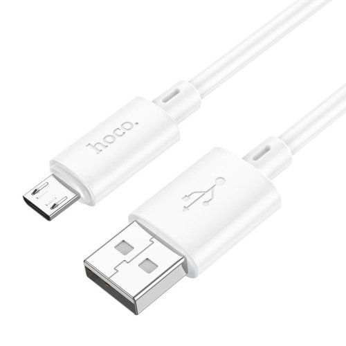 Hoco cable USB A to Micro USB 2,4A X88 1 m white