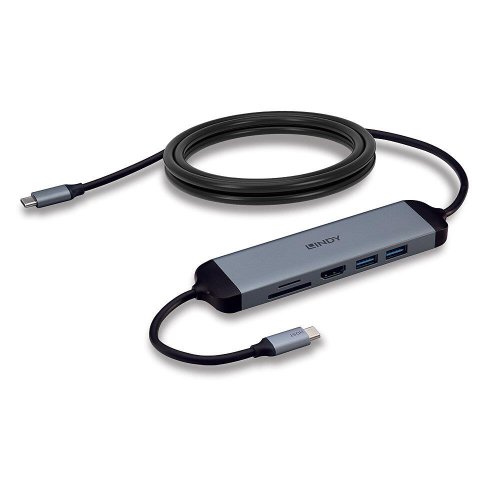 Lindy I/O DOCKING STATION USB-C/DST-MICRO 140 43326