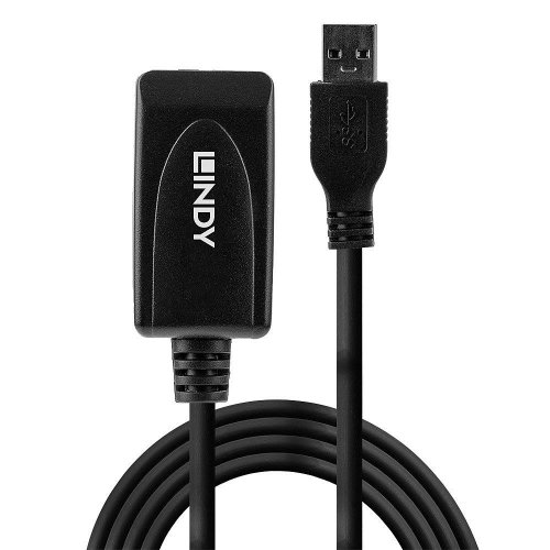 Lindy CABLE USB3 EXTENSION 5M/43155