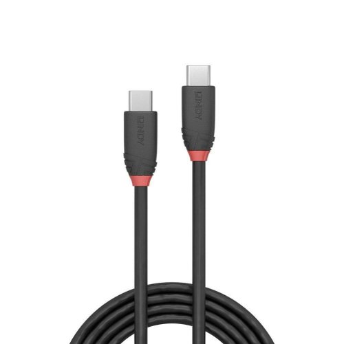 Lindy CABLE USB3.2 C-C 1M/BLACK 36906