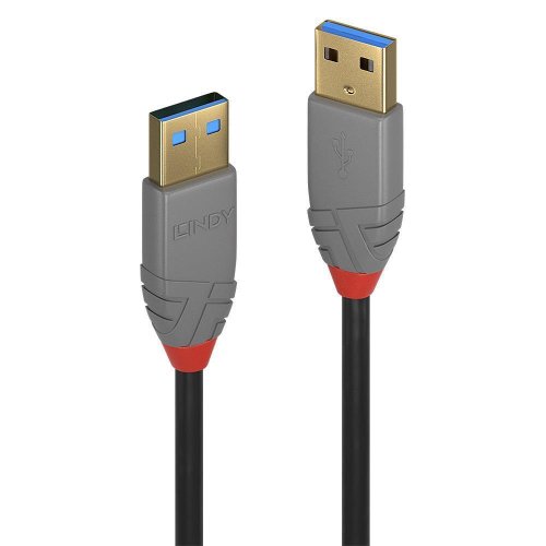 Lindy CABLE USB3.2 TYPE A 5M/ANTHRA 36754