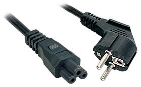Lindy CABLE POWER SCHUKO TO C5/2M 30405