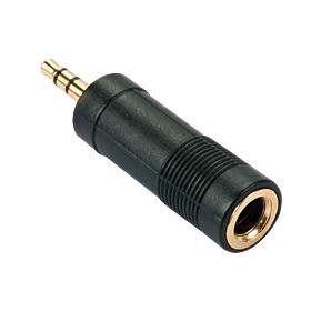 Lindy ADAPTER STEREO 3.5MM M/6.3MM/35621