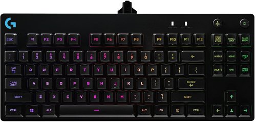 Logitech gaming LOGITECH G Pro TKL GX Mechanical Gaming Keyboard (Blue Clicky switches, US)