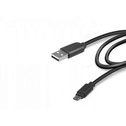 Data Cable USB 2.0 - Micro USB 3m By SBS Black