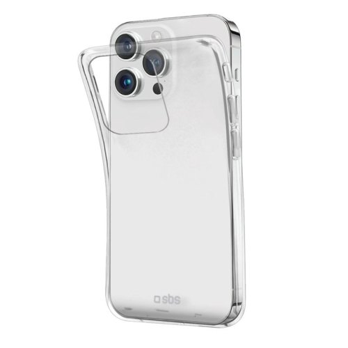 Apple iPhone 15 Pro Skinny Cover By SBS Transparent