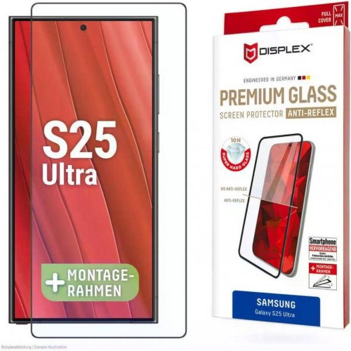 Samsung Galaxy S25 Ultra Full Cover Anti-Reflex Glass By Displex Transparent