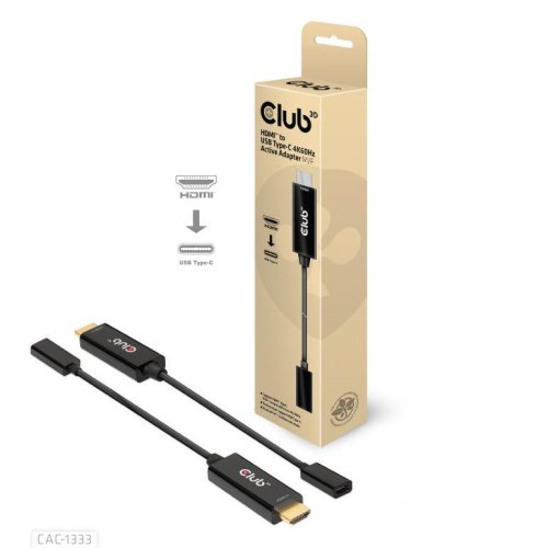 Club3d I/O ADAPTER HDMI TO USB-C/ACTIVE M/F CAC-1333