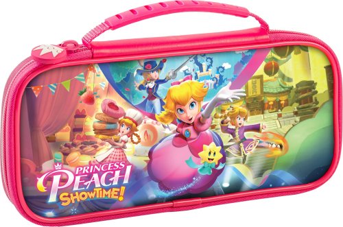 Nintendo Game Traveler Deluxe Travel Case - Princess Peach: Showtime!