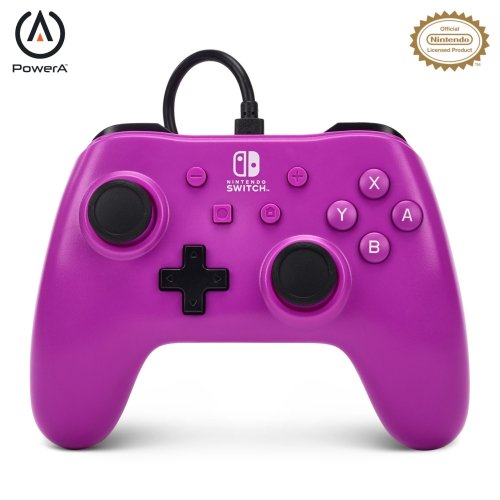 Powera Grape Purple Wired Controller for Nintendo Switch