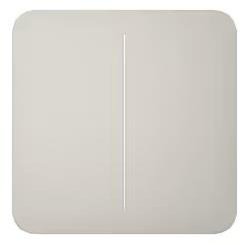 Ajax SMART SOLOBUTTON 2GANG/OYSTER 46020