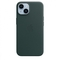 Apple 14 Leather Case with MagSafe Forest Green -