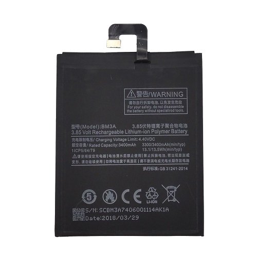 Extra digital Battery XIAOMI Mi Note 3 (BM3A)