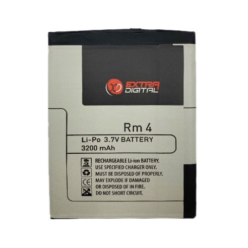Extra digital Battery Xiaomi Redmi 4