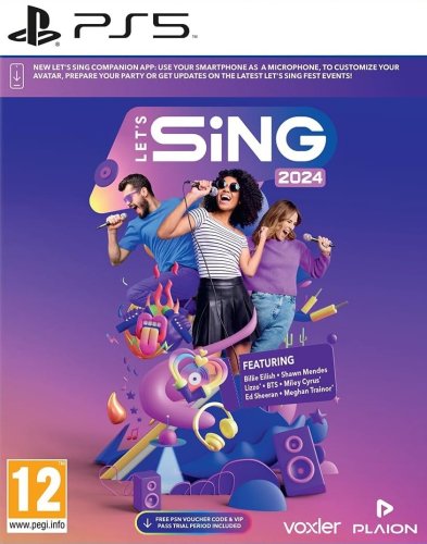 Plaion Let's Sing 2024 PS5