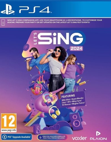 Plaion Let's Sing 2024 PS4