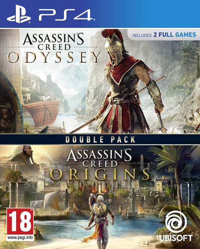 Ubisoft Assassin's Creed Origins + Odyssey Double Pack PS4