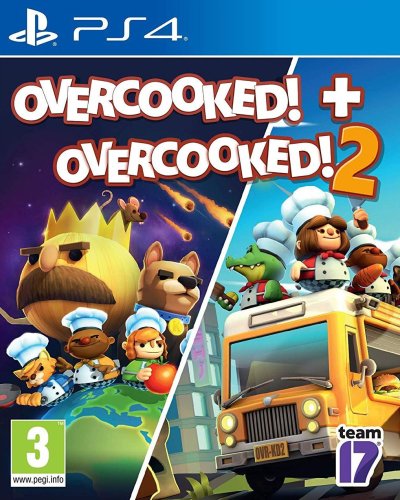 Team17 Overcooked! + Overcooked! 2 PS4