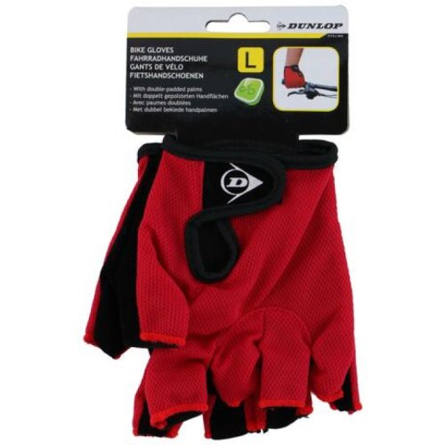 Dunlop Bike gloves L size red