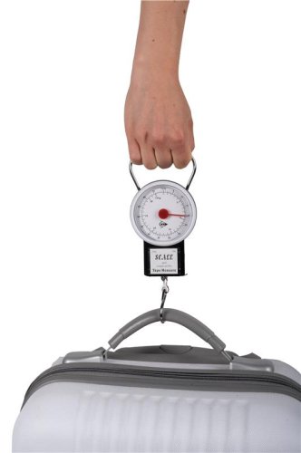 Dunlop bagāžas svari ar mērlenti līdz 32kg/1m