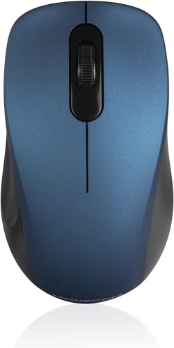 Modecom MC-WM10S wireless Silent Blue optical mouse | 1600 DPI