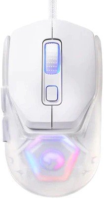 Marvo Fit Lite G1 Wired White Mouse | 12000 DPI