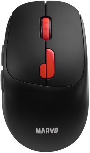 Marvo M809W 500 mAh Wireless Mouse | Black