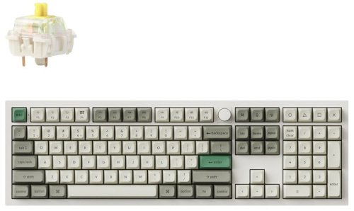 Keychron KEYBOARD WRL Q6 MAX RGB/SHELL WHITE Q6M-P4