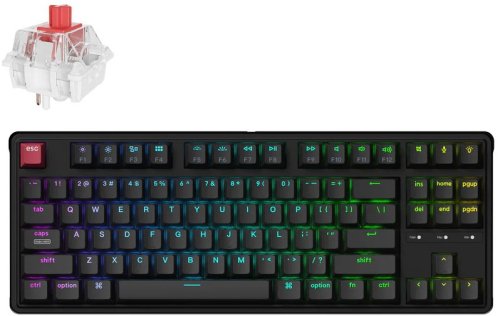 Keychron C3 PRO 8K QMK Wired Mechanical 80% Keyboard (C3PX-H1)