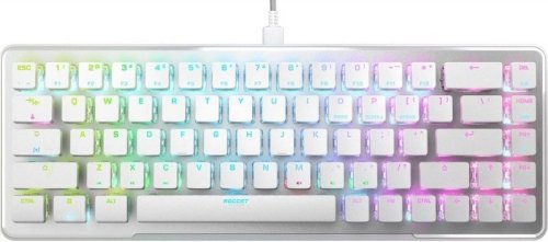 Roccat Vulcan II Mini RGB White Mechanical Keyboard (US, Red switch)