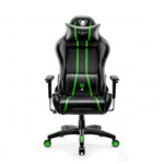 Diablo X-One 2.0 Normal Size melns - zaļš ergonomisks krēsls