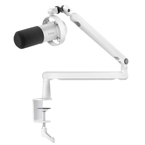 Fifine T688W Wired Dynamic Microphone with stand | USB/XLR