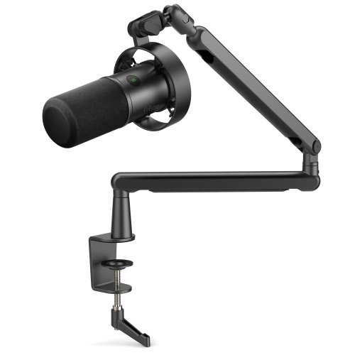 Fifine T688 Wired Dynamic Microphone with stand | USB/XLR
