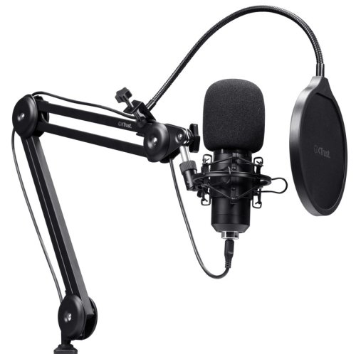 Trust gaming TRUST GXT 270 Emita II+ Streaming Microphone with adjustable arm | USB